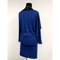 Sukienka Belinda - kimono niebieski melanż